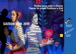SAISON 2018 - 2019 Th&eacute;&acirc;tre jeune public &agrave; Bienne Theater f&uuml;r junges Publikum in Biel - Gastspiele f&uuml;r junges Publikum Biel