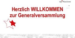 Herzlich WILLKOMMEN zur Generalversammlung - St. P&ouml;lten
