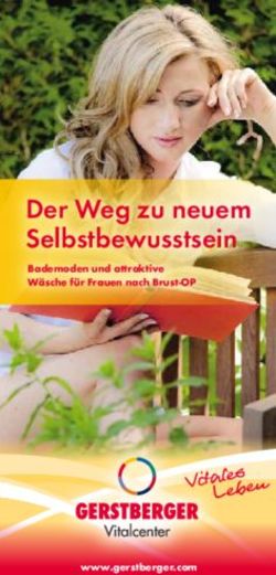 Der Weg zu neuem Selbstbewusstsein - Bademoden und attraktive W&auml;sche f&uuml;r Frauen nach Brust-OP - www.gerstberger.com - Vitalcenter Gerstberger