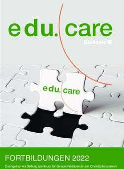 FORTBILDUNGEN 2022 Evangelisches Bildungszentrum für Gesundheitsberufe am Christophoruswerk - educare-duisburg.de