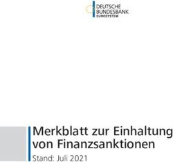 Merkblatt zur Einhaltung von Finanzsanktionen - Stand: Juli 2021 - Deutsche ...