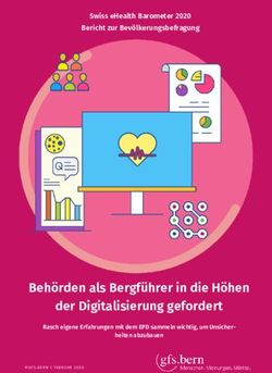 Behörden als Bergführer in die Höhen der Digitalisierung gefordert - GFS Bern