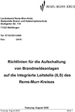 Richtlinien f&uuml;r die Aufschaltung von Brandmeldeanlagen auf die Integrierte Leitstelle (ILS) des Rems-Murr-Kreises - Unternehmensberatung ...
