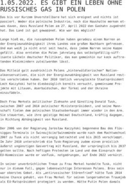 1.05.2022. ES GIBT EIN LEBEN OHNE RUSSISCHES GAS IN POLEN