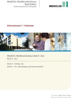 Informationen f&uuml;r Patienten MediClin Waldkrankenhaus Bad D&uuml;ben Bad D&uuml;ben - Klinik f&uuml;r Orthop&auml;die Klinik f&uuml;r An&auml;sthesiologie und Intensivmedizin
