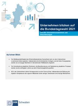 Unternehmen blicken auf die Bundestagswahl 2021 - Aktuelle Unternehmensstimmen und Einschätzungen - IHK ...