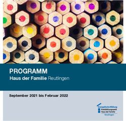 PROGRAMM Haus der Familie Reutlingen - September 2021 bis Februar 2022 - Evangelischen Bildung Reutlingen
