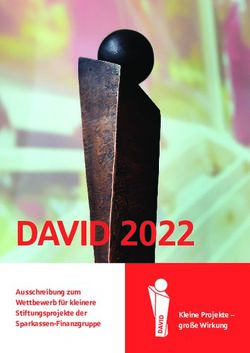 DAVID 2022 Ausschreibung zum Wettbewerb für kleinere Stiftungsprojekte der Sparkassen-Finanzgruppe Kleine Projekte - große Wirkung - SparkassenZeitung