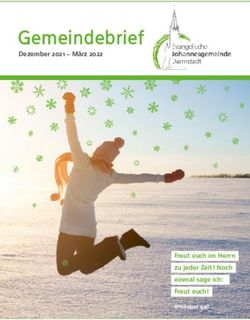 Gemeindebrief Dezember 2021 - M&auml;rz 2022 - Freut euch im Herrn zu jeder Zeit! Noch einmal sage ich: Freut euch! - Ev. Johannesgemeinde Darmstadt