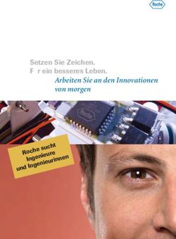 Setzen Sie Zeichen. Für ein besseres Leben - Arbeiten Sie an den Innovationen von morgen