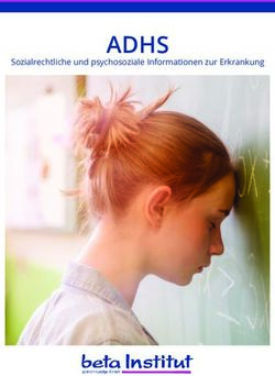 ADHS Sozialrechtliche und psychosoziale Informationen zur Erkrankung - betanet