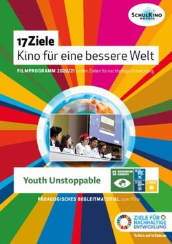 Kino f&uuml;r eine bessere Welt - Youth Unstoppable P&Auml;DAGOGISCHES BEGLEITMATERIAL zum Film