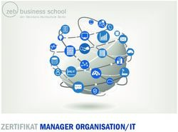 ZERTIFIKAT MANAGER ORGANISATION/IT - zeb business school