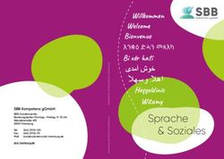 Sprache & Soziales - SBB Kompetenz