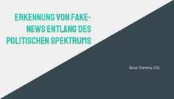 Erkennung von Fake- News entlang des politischen Spektrums - Amar Samma, G5c