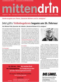 Jetzt gilt's: Volksbegehren begann am 26. Februar - Von Michael Prütz, Sprecher der Initiative "Deutsche Wohnen & Co. enteignen" - DIE LINKE ...