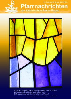 Pfarrnachrichten der katholischen Pfarre Regau - Di&ouml;zese Linz