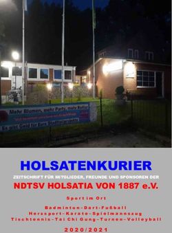 HOLSATENKURIER NDTSV HOLSATIA VON 1887 e.V. ZEITSCHRIFT F&Uuml;R MITGLIEDER, FREUNDE UND SPONSOREN DER - NDTSV Holsatia Kiel