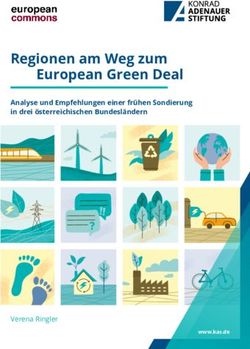 Regionen am Weg zum European Green Deal - Analyse und Empfehlungen einer frühen Sondierung in drei österreichischen Bundesländern