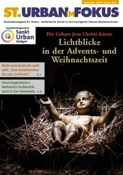 Lichtblicke in der Advents- und Weihnachtszeit - Sankt Urban