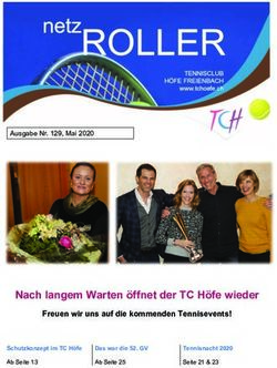 Nach langem Warten öffnet der TC Höfe wieder - Freuen wir uns auf die kommenden Tennisevents! - TC Höfe