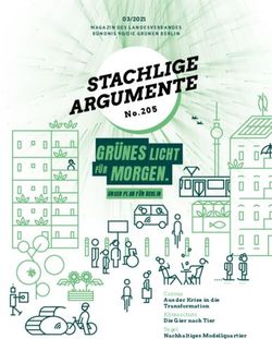 GR&Uuml;NES LICHT F&Uuml;R MORGEN - UNSER PLAN F&Uuml;R BERLIN - Umweltfestival