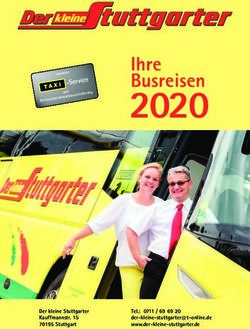 2020 Ihre Busreisen - Der kleine Stuttgarter