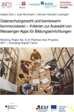 Datenschutzgerecht und barrierearm kommunizieren - Kriterien zur Auswahl von Messenger-Apps für Bildungseinrichtungen - Isabel Zorn | Jule Murmann ...
