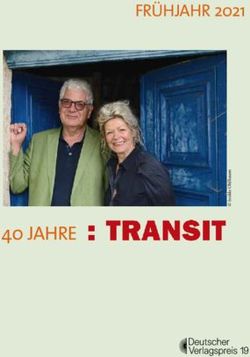 40 jahre - Fr&uuml;hjahr 2021 - Transit Verlag