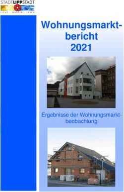 Wohnungsmarkt-bericht 2021 - Ergebnisse der Wohnungsmarkt-beobachtung - Stadt Lippstadt