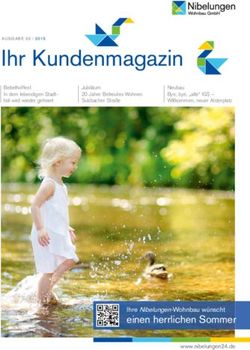 Ihr Kundenmagazin - Nibelungen-Wohnbau-GmbH