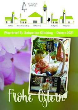 Pfarrbrief St. Sebastian Gilching - Ostern 2021 - Erzbistum ...