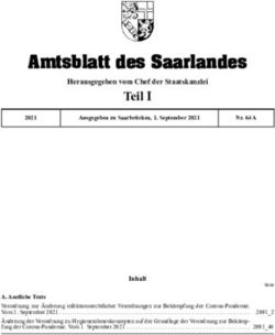 Amtsblatt des Saarlandes - Herausgegeben vom Chef der Staatskanzlei