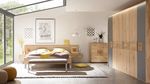 Massivholz Schlafraumsystem: Strukturesche, Naturbuche, Wildeiche Solid wood bedroom system: Structured ash, Natural beech, Wild oak - German ...