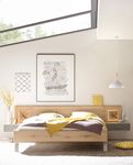 Massivholz Schlafraumsystem: Strukturesche, Naturbuche, Wildeiche Solid wood bedroom system: Structured ash, Natural beech, Wild oak - German ...