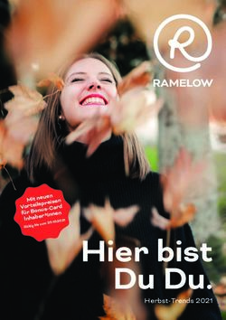 Hier bist Du Du. Herbst-Trends 2021 - G&uuml;ltig bis zum 20.10.2021 - Ramelow