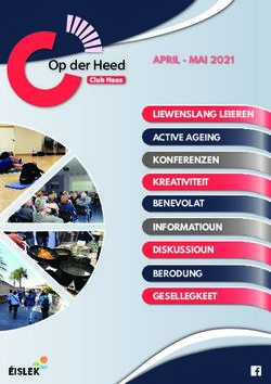 APRIL - MAI 2021 Op der Heed - Clubhaiser.lu