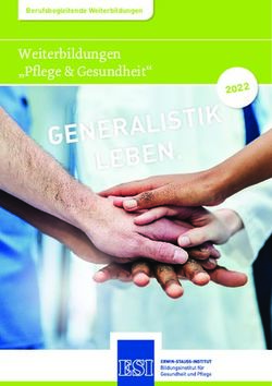 Weiterbildungen "Pflege & Gesundheit" - Berufsbegleitende Weiterbildungen - Erwin-Stauss-Institut