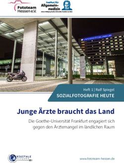 Junge &Auml;rzte braucht das Land - Die Goethe-Universit&auml;t Frankfurt engagiert sich gegen den &Auml;rztemangel im l&auml;ndlichen Raum - Fototeam Hessen eV