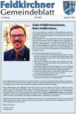 Feldkirchner Gemeindeblatt - Gemeinde Feldkirchen