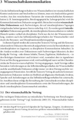 3 Wissenschaftskommunikation - Peter Lang Publishing