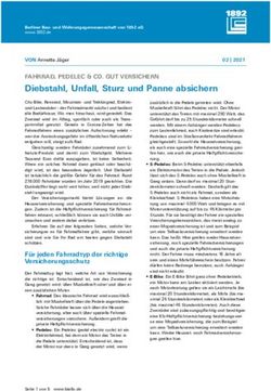 Diebstahl, Unfall, Sturz und Panne absichern - FAHRRAD, PEDELEC & CO. GUT VERSICHERN - Berliner Bau ...