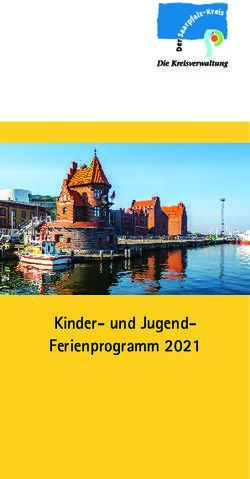 Kinder- und Jugend-Ferienprogramm 2021 - Saarpfalz Kreis