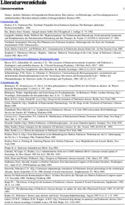 Literaturverzeichnis - Kulturwissenschaftliche und ...