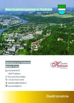 Gastronomie - Mein Ausbildungsplatz in Thalheim - Gasthaus zur Kohlstatt M&uuml;ller Franz - Forum Wels-Eferding