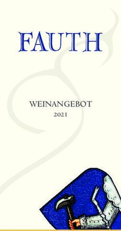 WEINANGEBOT 2021 - Weingut Rudolf Fauth