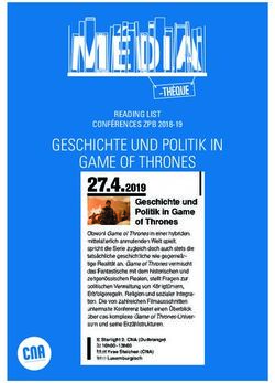 GESCHICHTE UND POLITIK IN GAME OF THRONES - READING LIST CONF&Eacute;RENCES ZPB 2018-19 - Centre national de l ...
