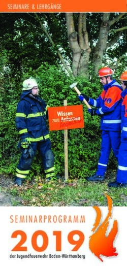 CMYK - SEMINARE & LEHRGÄNGE - Jugendfeuerwehr Baden-Württemberg