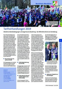 Tarifverhandlungen 2019 - Attraktive Arbeitsbedingungen und angemessene Bezahlung - der &ouml;ffentliche Dienst am Scheideweg - DPolG NRW