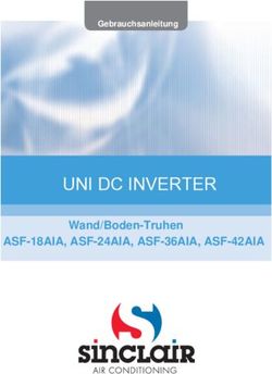 UNI DC INVERTER ASF-18AIA, ASF-24AIA, ASF-36AIA, ASF-42AIA - Wand/Boden-Truhen - Gebrauchsanleitung - Sinclair Solutions